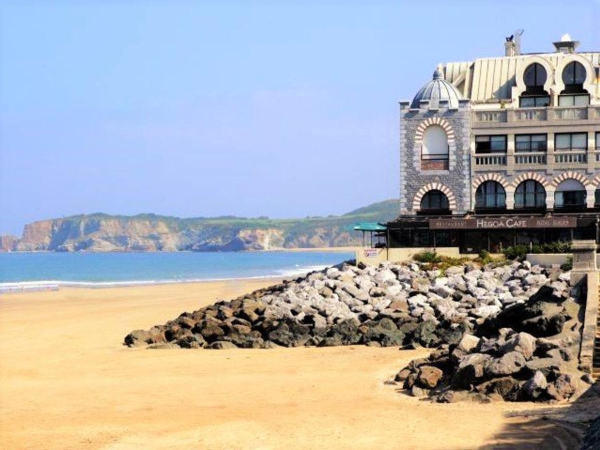 Appartement Rustique Face A La Mer A Hendaye Avec Balcon - Fr-1-2-294 Exterior foto